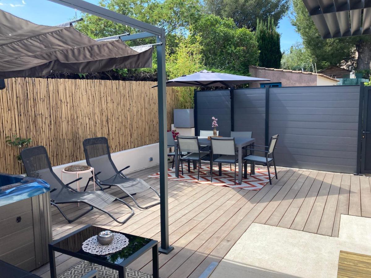 Villa Célina Accessible PMR Sanary-sur-Mer Esterno foto