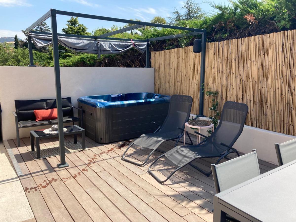Villa Célina Accessible PMR Sanary-sur-Mer Esterno foto